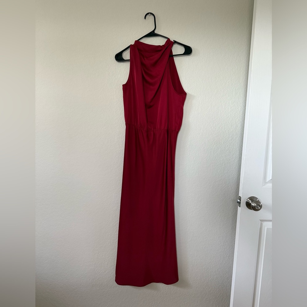 Satin Maxi Dress